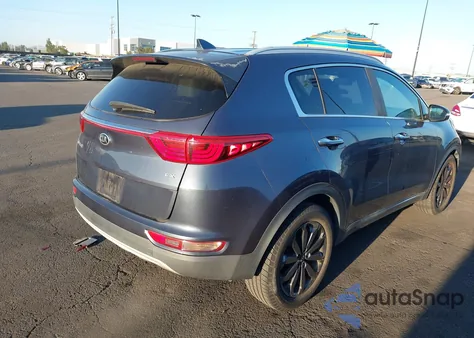 2018 Kia Sportage Ex из США, поврежденный, VIN KNDPN3AC5J7465408